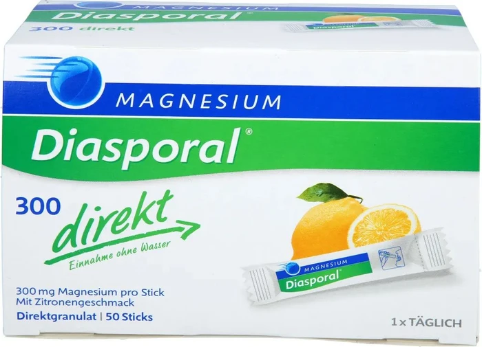 Magnesium Diasporal 300 direkt Direktgranulat, 50 Stück