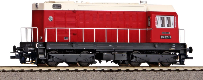 Piko - Spur H0 Diesellok - Sound-Diesellok BR 107 DR IV