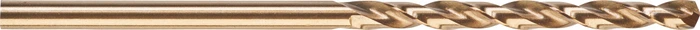 Milwaukee Red Cobalt HSS-G TiN Metallbohrer, 2.5x30x57mm, 10 Stück