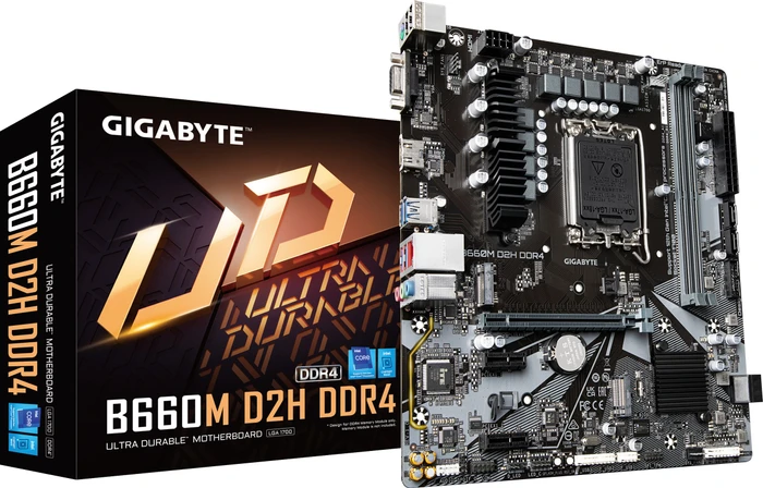 GIGABYTE B660M D2H DDR4 (Intel 1700)