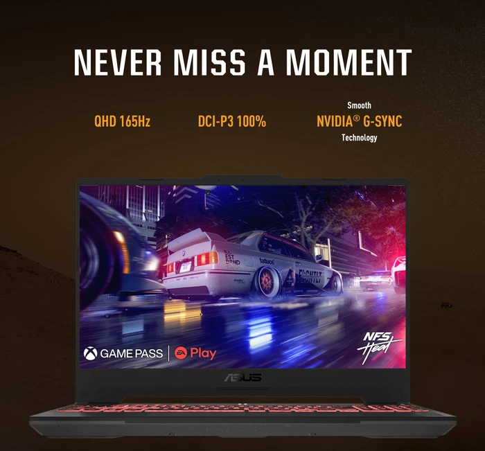 ASUS TUF Gaming A15 (2023) FA507NVR-LP010W, Mecha Gray, Ryzen 7 7435HS, 16GB RAM, 1TB SSD, GeForce RTX 4060, DE