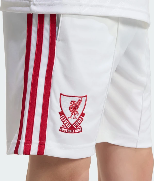 adidas Liverpool FC 2026/2027 Auswärtsshorts weiß (Junior)