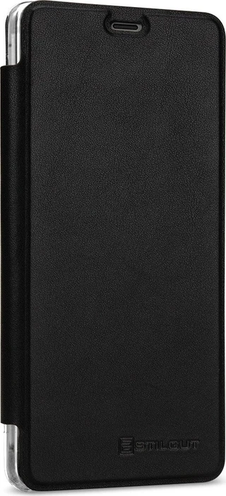 Stilgut Book Type NFC/RFID Blocking Cover für Nokia 5.1 schwarz