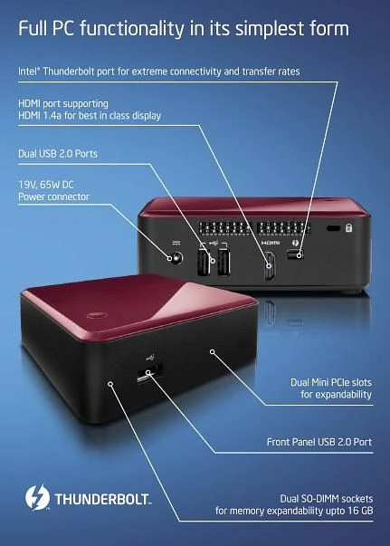 Intel NUC Kit - Box Canyon - DC3217BY