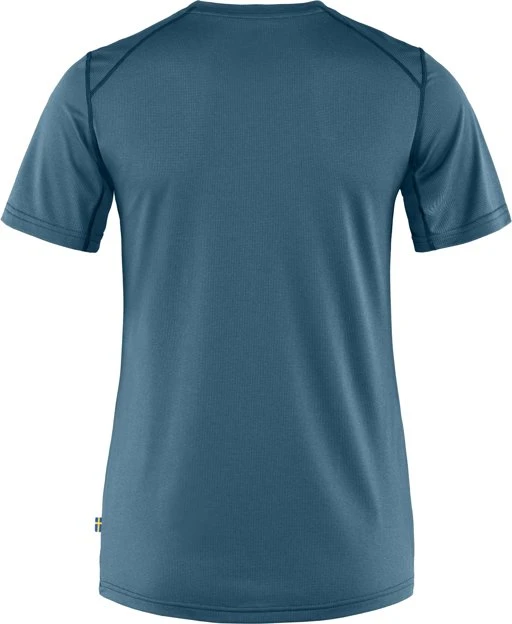 Fjällräven Abisko Day Hike Funktionsshirt kurzarm indigo blue (Damen)