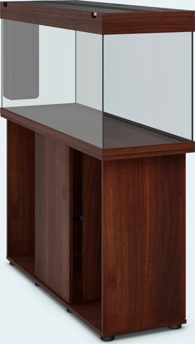 Juwel Rio 240 LED Aquarium-Set mit Unterschrank, dunkles Holz/dunkles Holz, 240l