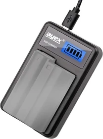 ayex USB-Ladegerät für Canon Akkus Typ LP-E8