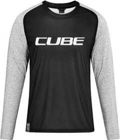 Cube Vertex Trikot langarm schwarz (Herren)