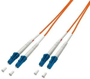 Equip LWL Duplex Kabel, OM1, 2x LC Stecker/2x LC Stecker, 1m, orange