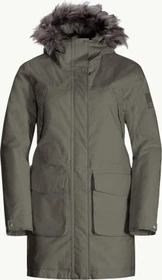 Jack Wolfskin Winterfrost Ins Funktionsmantel dusty olive (Damen)