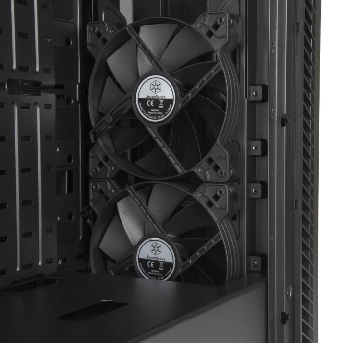 SilverStone Seta Q1, schwarz, schallgedämmt