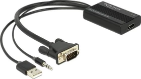 DeLOCK VGA zu HDMI Adapter mit Audio (62597)