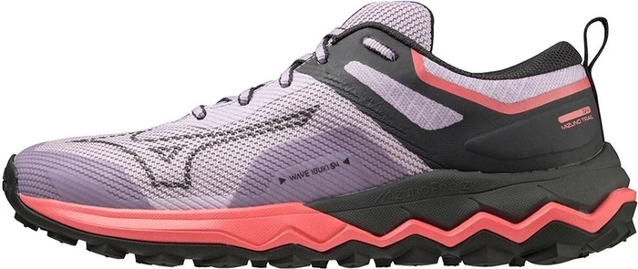 Mizuno Wave Ibuki 4 pastel lilac/black oyster/sun kissed coral (Damen)
