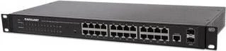 Intellinet Rackmount Gigabit Smart Switch, 24x RJ-45, 2x SFP