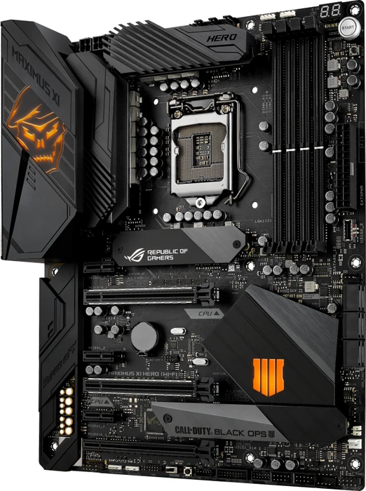 ASUS ROG Maximus XI Hero [WI-FI] - Call of Duty - Black Ops 4 Edition (Intel 1151 v2)