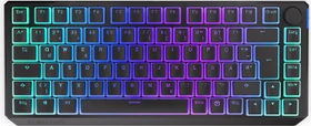 Endorfy Thock 75% Wireless Pudding, PBT, LEDs RGB, hot-swap, Kailh Box BLACK, USB/Bluetooth, DE
