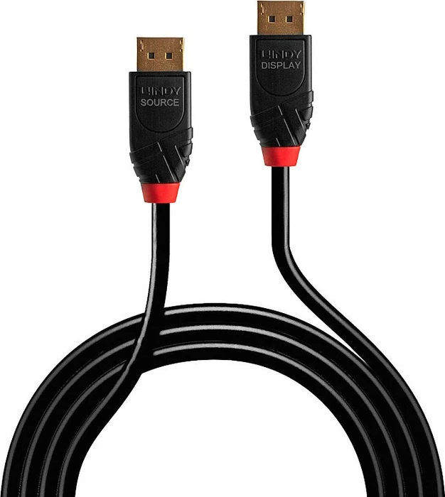 Lindy Active DisplayPort 1.4 Kabel schwarz, 10m