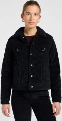 Lee Regular Sherpa Rider Jeansjacke unionall black (Damen)