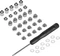 SilverStone CA04, M.2 SSD Screw Kit for Motherboard Accessories Mounting Vorschaubild