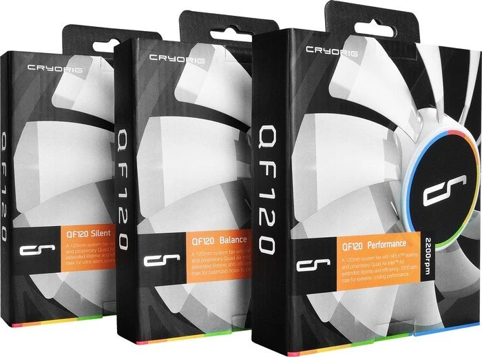 Cryorig QF120 Silent, 120mm