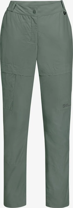 Jack Wolfskin Barrier Hose lang hedge green (Damen)