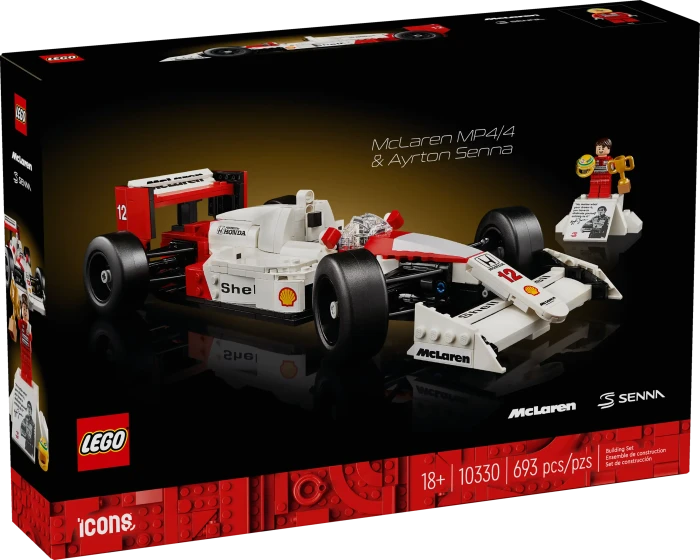LEGO Icons - McLaren MP4/4 & Ayrton Senna