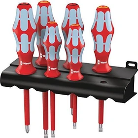 Wera Kraftform Edelstahl VDE 3165 i/6 Schraubendrehersatz, 6-tlg.