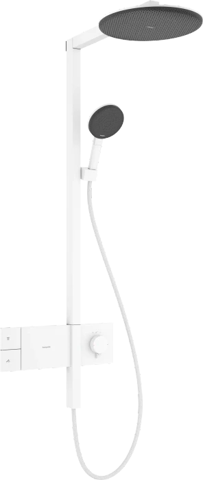 Hansgrohe Raindance Alive S Showerpipe 300 1jet mit ShowerSelect Comfort mattweiß