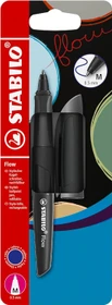 STABILO Flow Kugelschreiber schwarz, Rechts- und Linkshänder, Blister