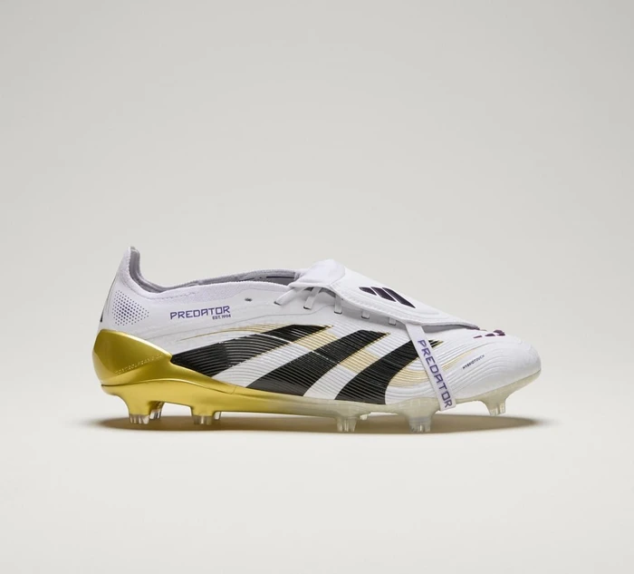 adidas Predator Elite Fold-Over Tongue FG cloud white/core black/gold metallic