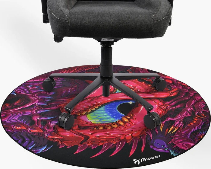Arozzi Zona Bodenschutzmatte, Crawling Chaos, rund, weich