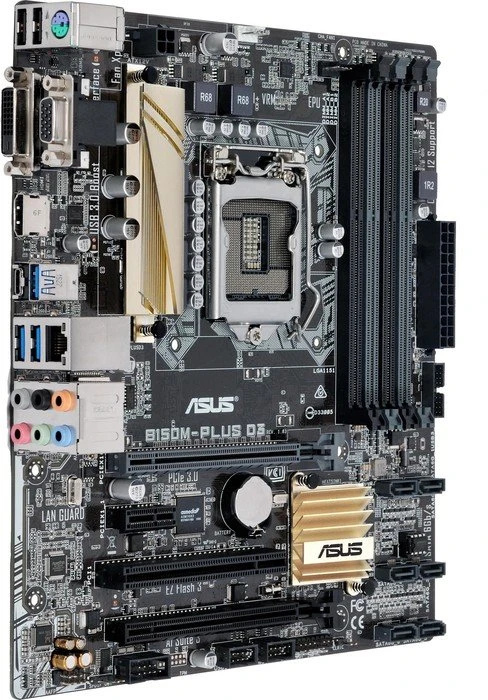 ASUS B150M-Plus D3 (Intel 1151)