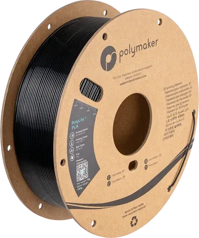 Polymaker Panchroma Silk PLA, schwarz, Spule, 1.75mm, 1.00kg