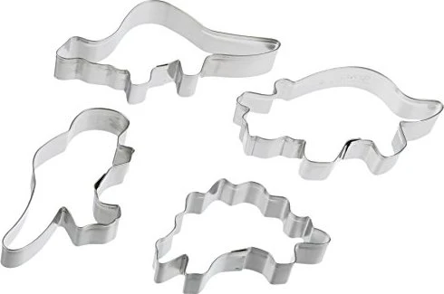 Städter Dinosaurier Ausstecher-Set, 4-tlg.