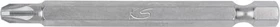 KS Tools Classic Pozidriv Bit 1/4", PZ2x75mm, 1 Stück