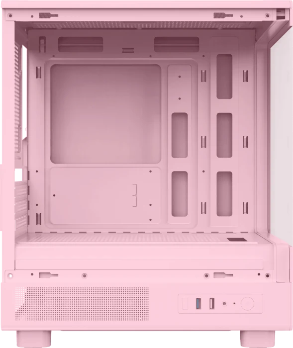 DarkFlash DB330M Pink, Glasfenster