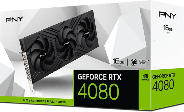 PNY GeForce RTX 4080 Verto Triple Fan, 16GB GDDR6X, HDMI, 3x DP
