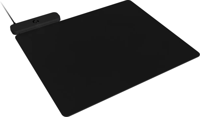 Logitech G Powerplay 2, kabelloses Ladesystem für Gaming-Mäuse, 344x284mm, 3.5mm hoch, schwarz