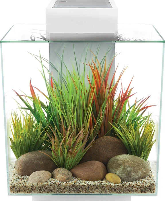 Fluval Edge 2.0 Aquarium-Set, weiß, 46l
