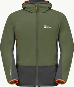 Jack Wolfskin Eagle Peak II Hoody Funktionsjacke greenwood (Herren)