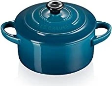 Le Creuset Mini-Cocotte Topf 250ml deep teal