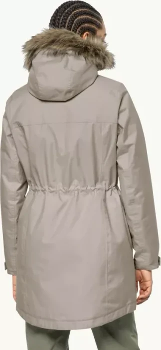 Jack Wolfskin Winterfrost Ins Funktionsmantel dusty grey (Damen)