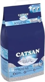 Catsan Hygiene Plus, 60l (3x 20l)