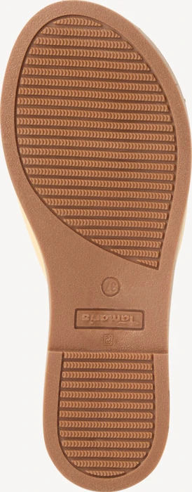 Tamaris Lederpantolette gelb (Damen)