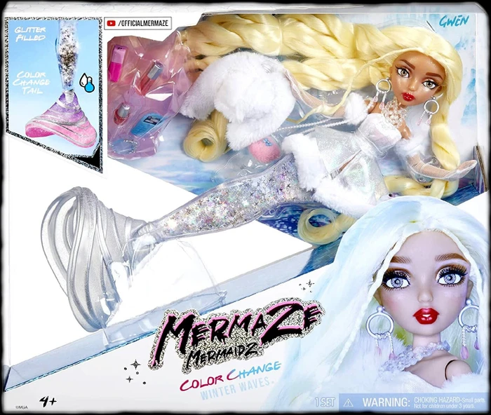 MGA Entertainment Mermaze Mermaidz - Gwen (Winter Edition)
