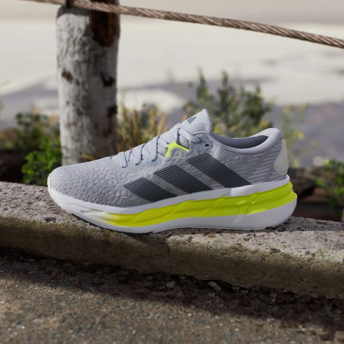 adidas Adistar 4 halo silver/onix/solar slime (Herren)