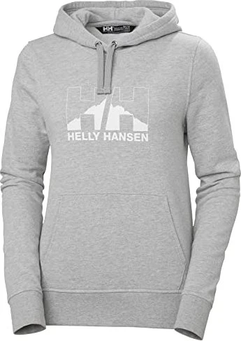Helly Hansen Nord Graphic Hoodie grey melange (Damen)