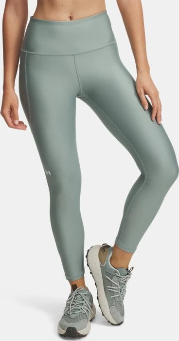 Under Armour HeatGear Hose lang silica green/white (Damen)