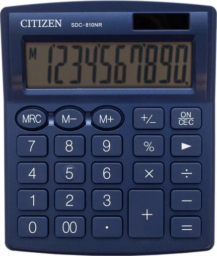 Citizen SDC-810NVE, blau