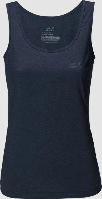 Jack Wolfskin Crosstrail Funktionsshirt ärmellos midnight blue (Damen)